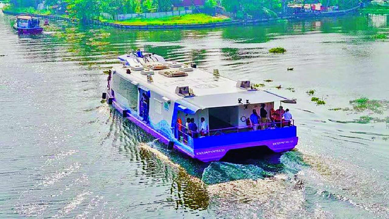 પહેલા તબક્કામાં ૮ રૂટ પર વૉટર ટ્રાન્સપોર્ટ ચાલુ કરવામાં આવશે